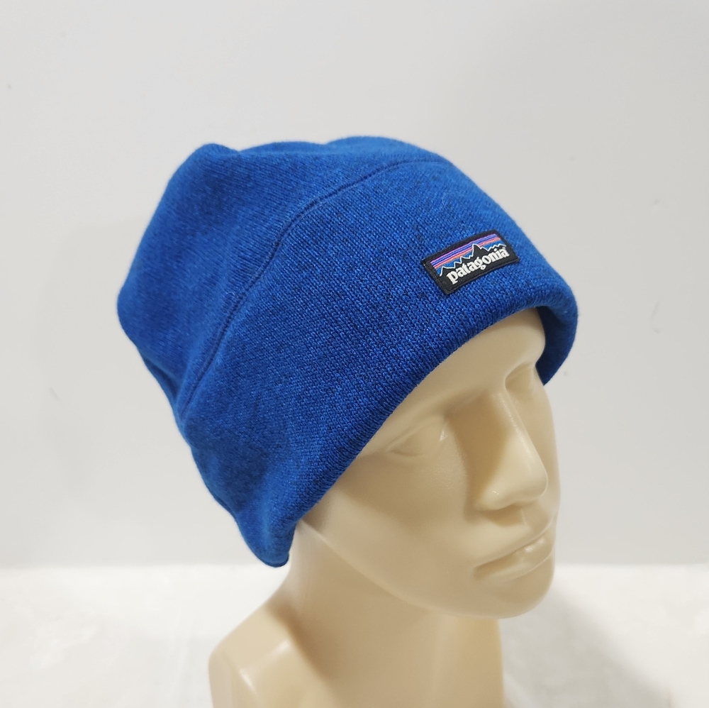 Patagonia Clement Blue Better Sweater Fleece Beanie Unisex Size Large - Picture 2 of 8